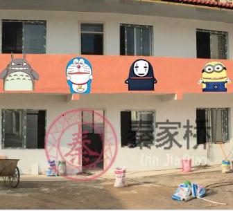 桂林幼儿园墙绘,壁画-瓦窑源艺幼儿园