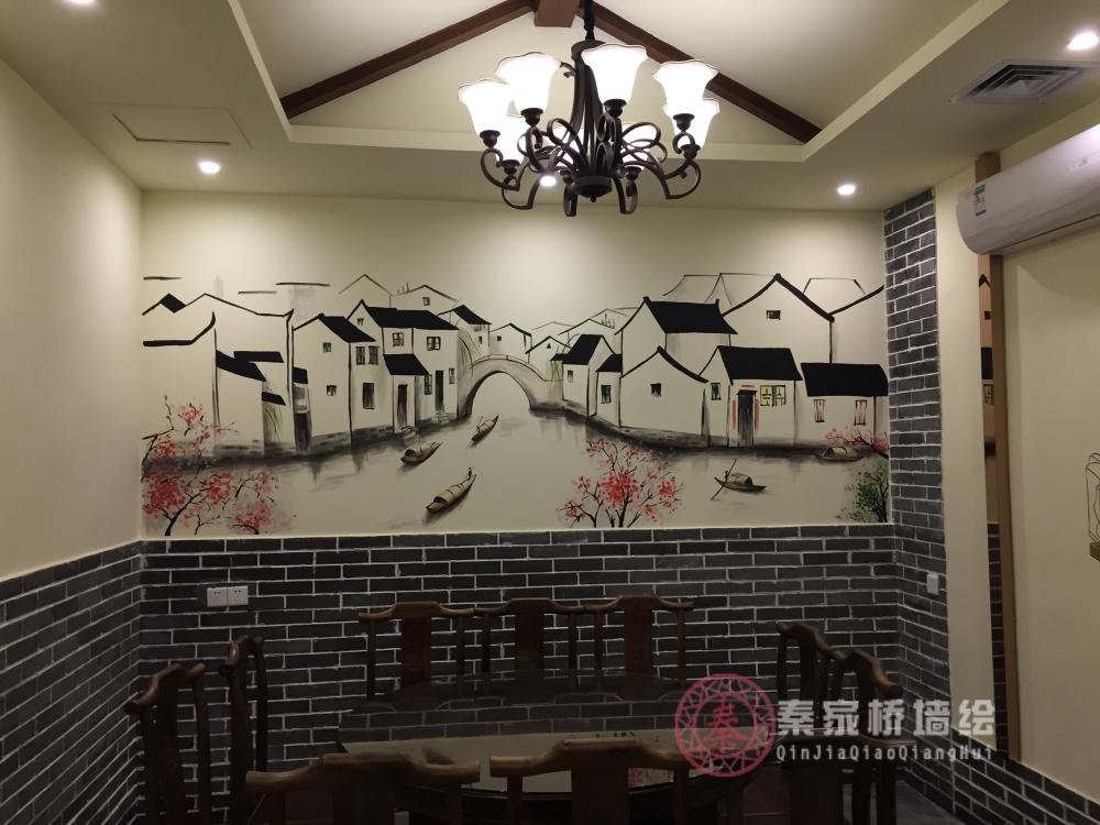 桂林壁画-象山区信义路厨房故事案例