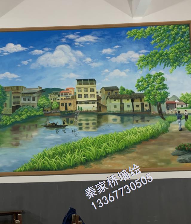 桂林文化墙-永州祠堂墙绘